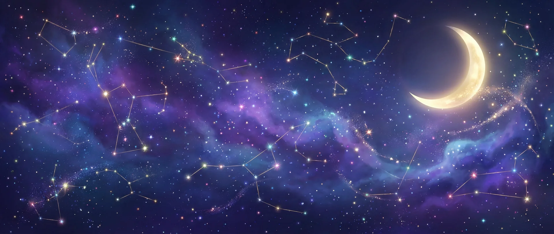星空背景 - 原神3.3版本更新时间 | 每日星座运势与塔罗占卜